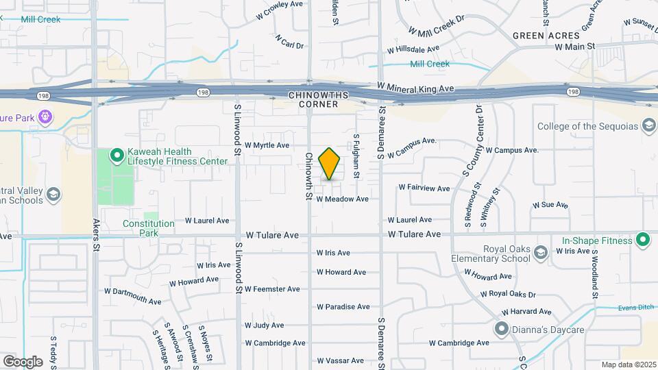 4042 W Meadow Ave Map and Location Details