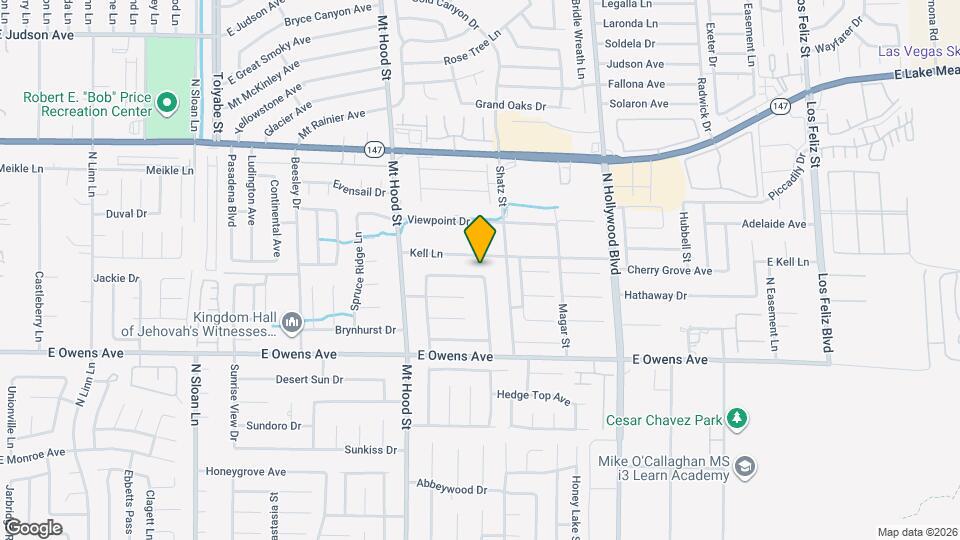 6462 Goldmine Dr Mapa y Detalles de la Ubicación