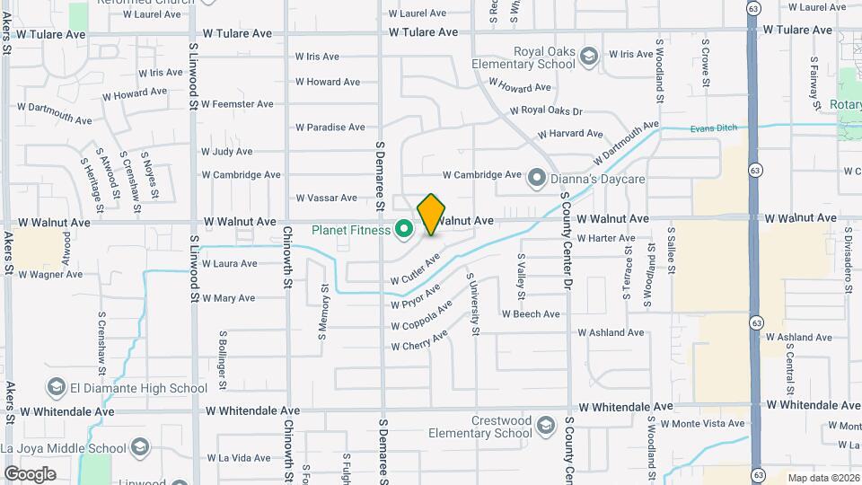 3507 W Colonial Ave Map and Location Details