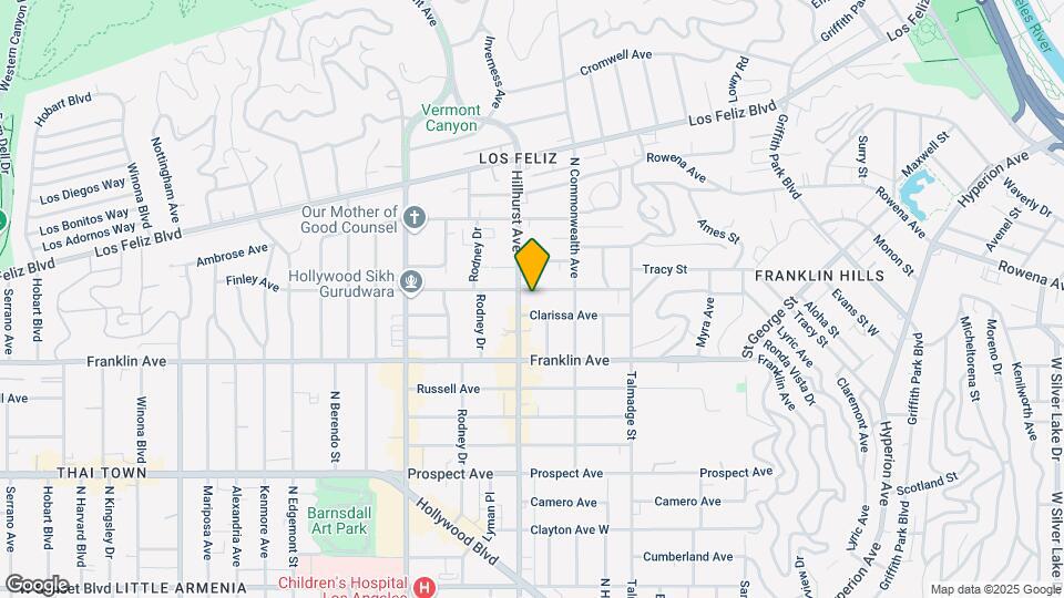4446 Finley Ave Map and Location Details