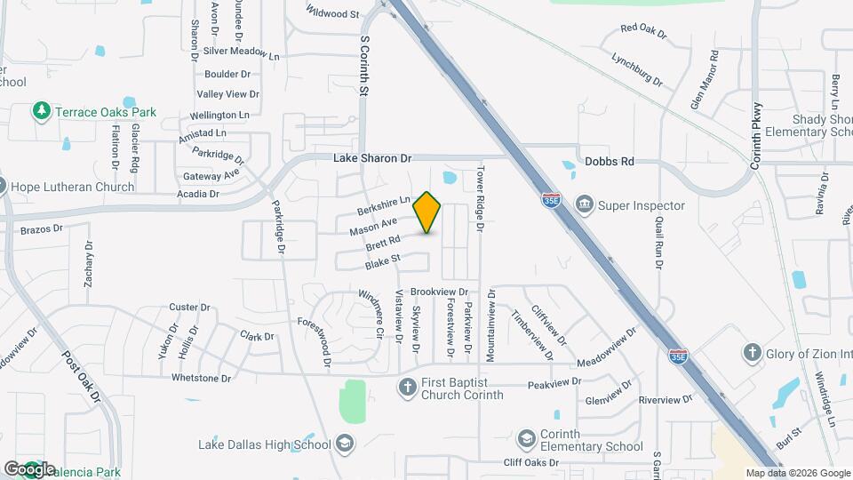 3202 Brett Rd Map and Location Details