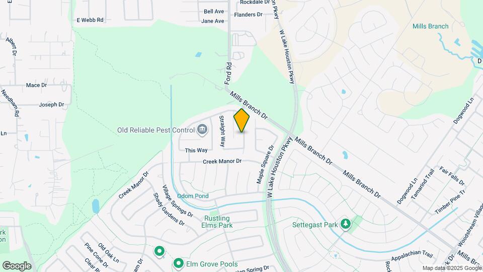 5627 Rocky Trail Dr Map and Location Details