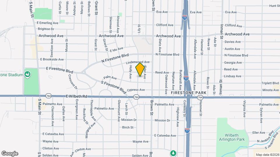 1467 Beardsley St Map and Location Details