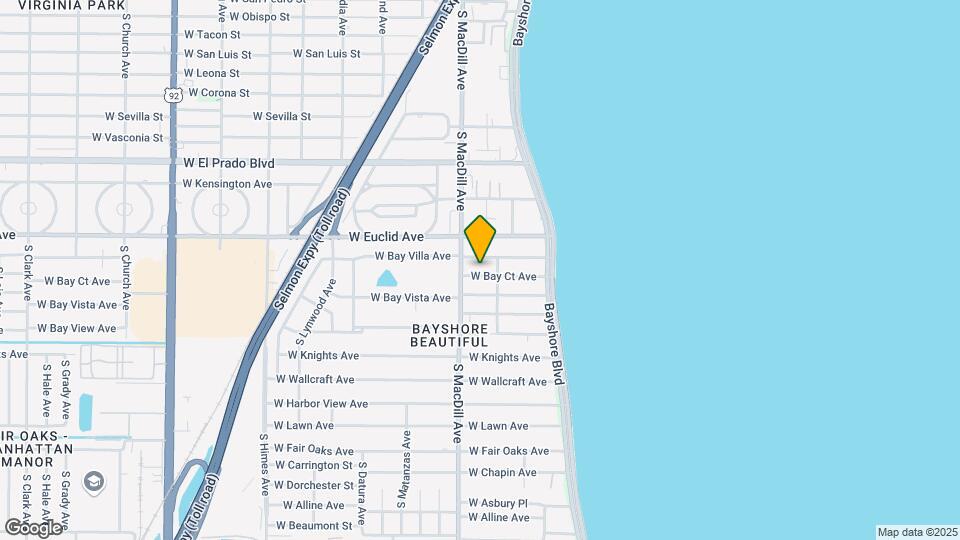 3009 W Bay Ct Ave Map and Location Details