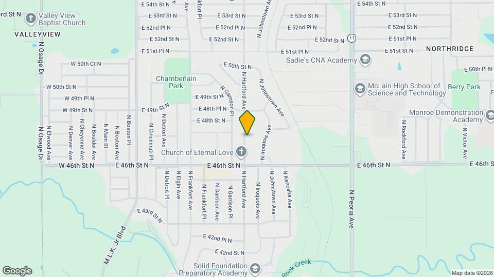 4647 N Hartford Ave Map and Location Details