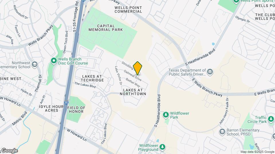 900 Oatmeal Drive Map and Location Details