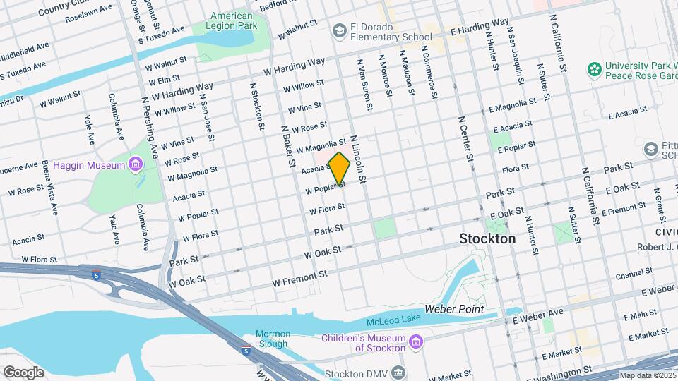 833 N Harrison St Mapa y Detalles de la Ubicación