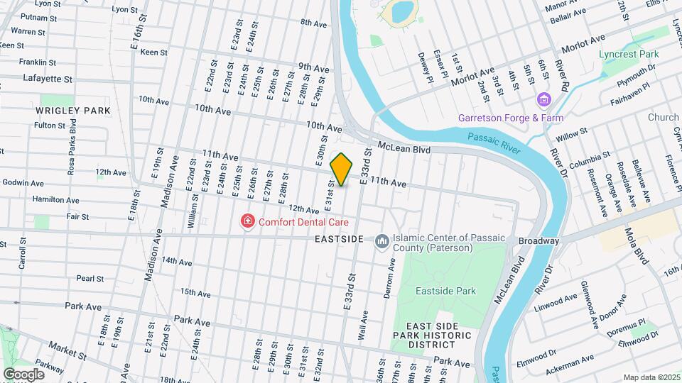 124 E 32nd St, Unit 1 Mapa y Detalles de la Ubicación