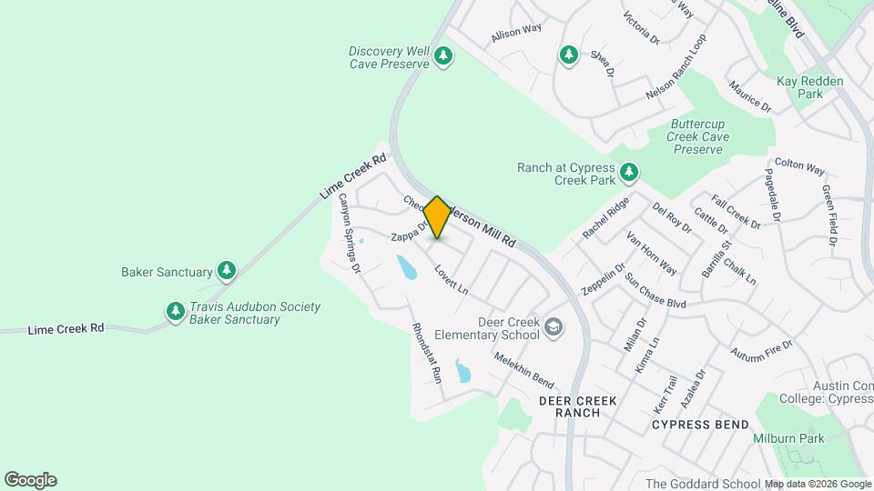 2712 Brubeck Bend Map and Location Details