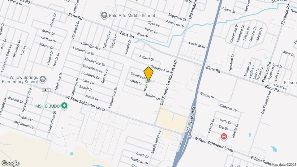 4208 Ivory Ln Map and Location Details