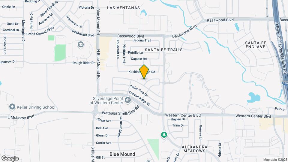 6805 Millwood St Map and Location Details