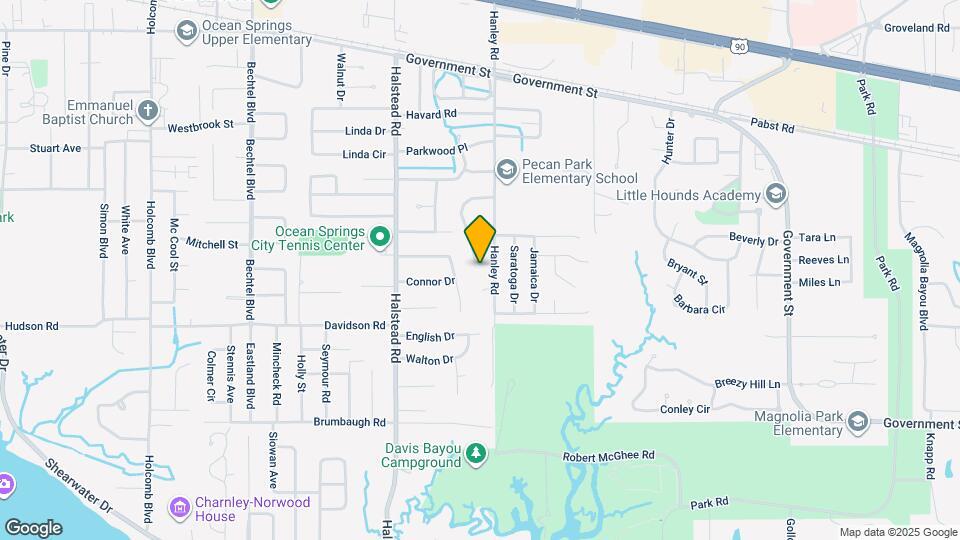 422 Whispering Pine Dr Map and Location Details