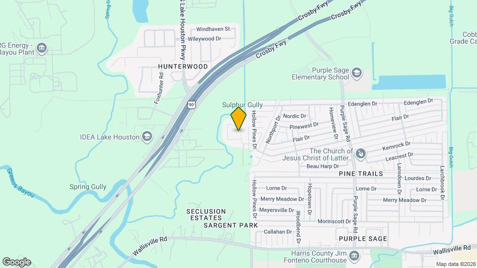 13822 Northlake Dr Mapa y Detalles de la Ubicación