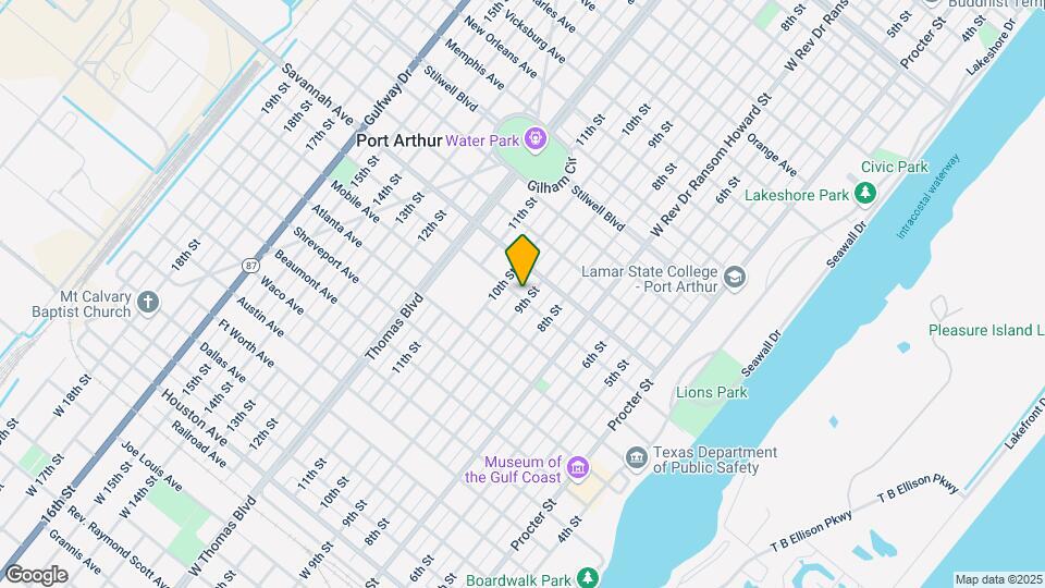 1101 9th St Map and Location Details
