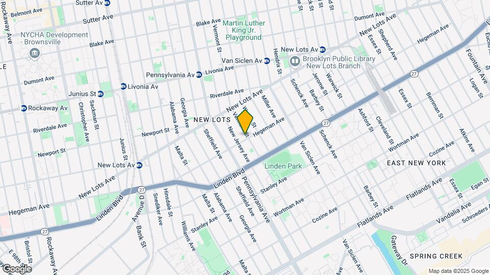 772 Vermont St Map and Location Details