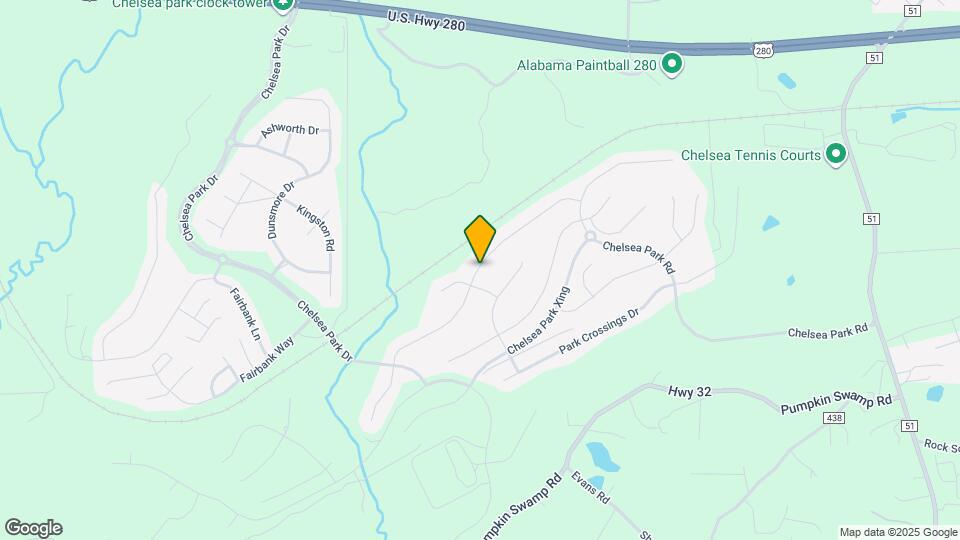 2134 Springfield Dr Mapa y Detalles de la Ubicación