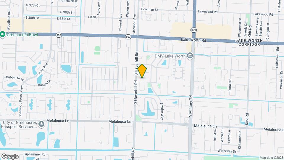 4941 Nicia Way, Unit Studio Map and Location Details
