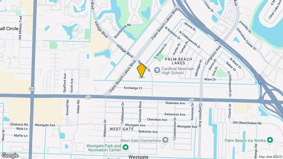 2724 Vandiver Dr Map and Location Details