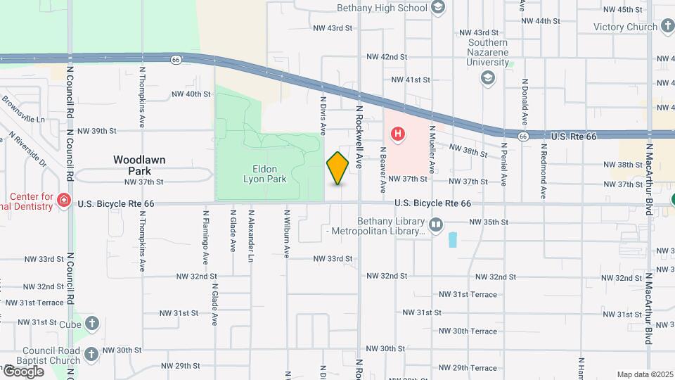 3705 N Donna Ave Map and Location Details