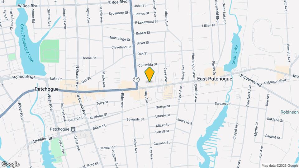 Greybarn Patchogue Mapa y Detalles de la Ubicación