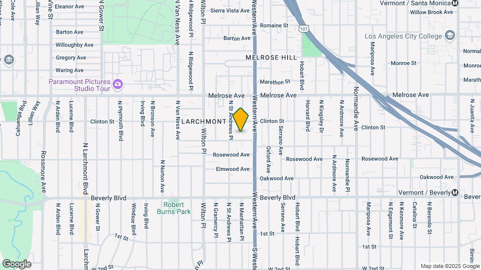 4931 Maplewood Ave Map and Location Details