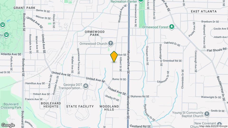 944 Woodland Ave SE Map and Location Details