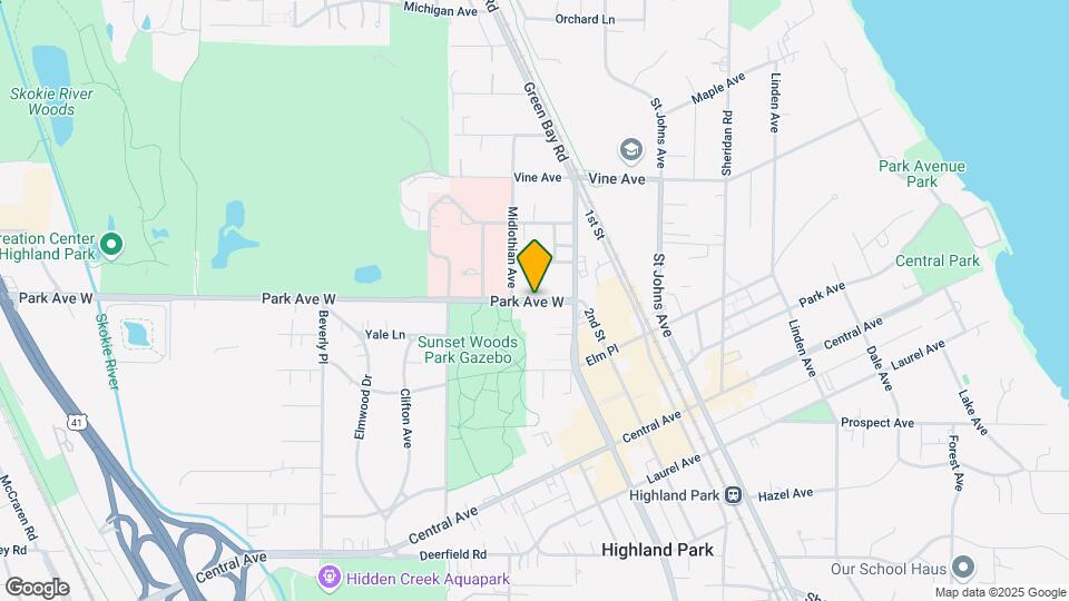 666 Park Ave W-Unit -2 Bedroom Map and Location Details