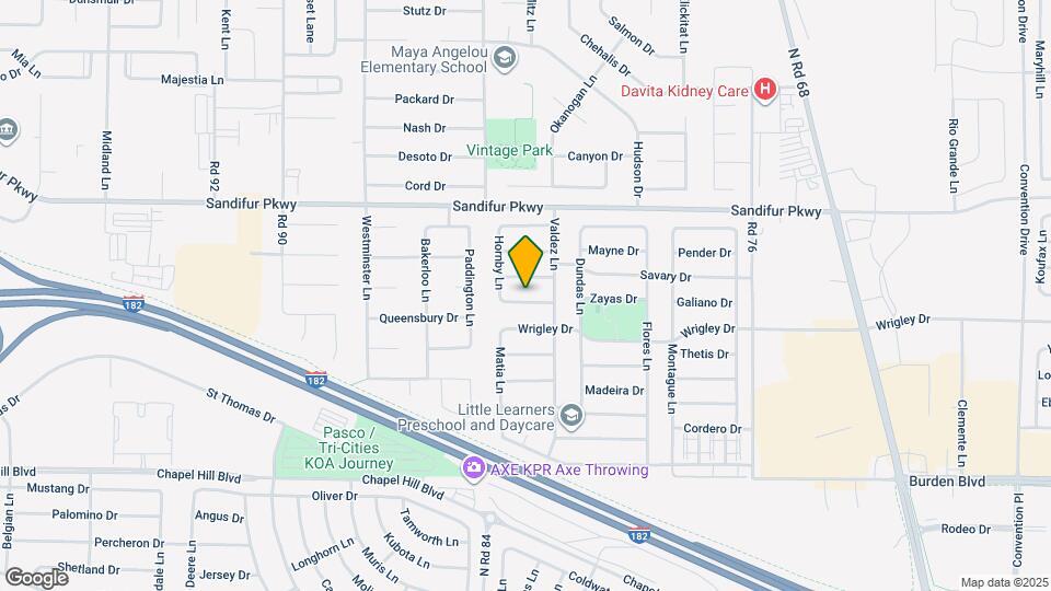 8215 Camano Dr Map and Location Details