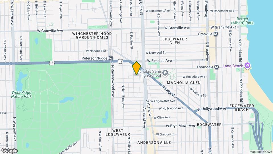 5921 N Paulina St, Unit 5941 Mapa y Detalles de la Ubicación