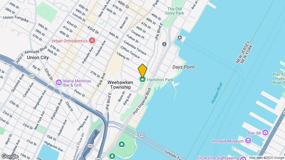 821-823-823 JFK Blvd E, Unit 5113 Map and Location Details