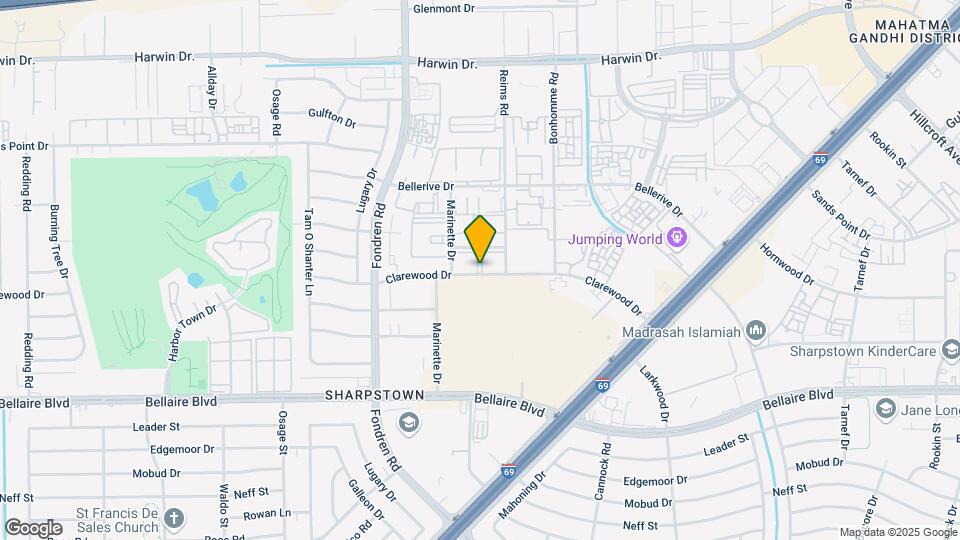 Sharpstown Manor Map and Location Details