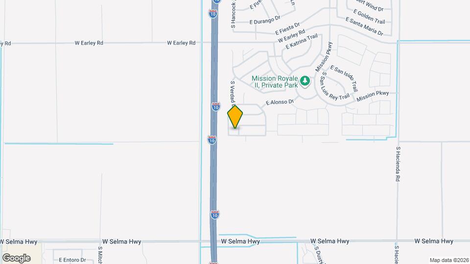 389 S Soledad Ln Map and Location Details