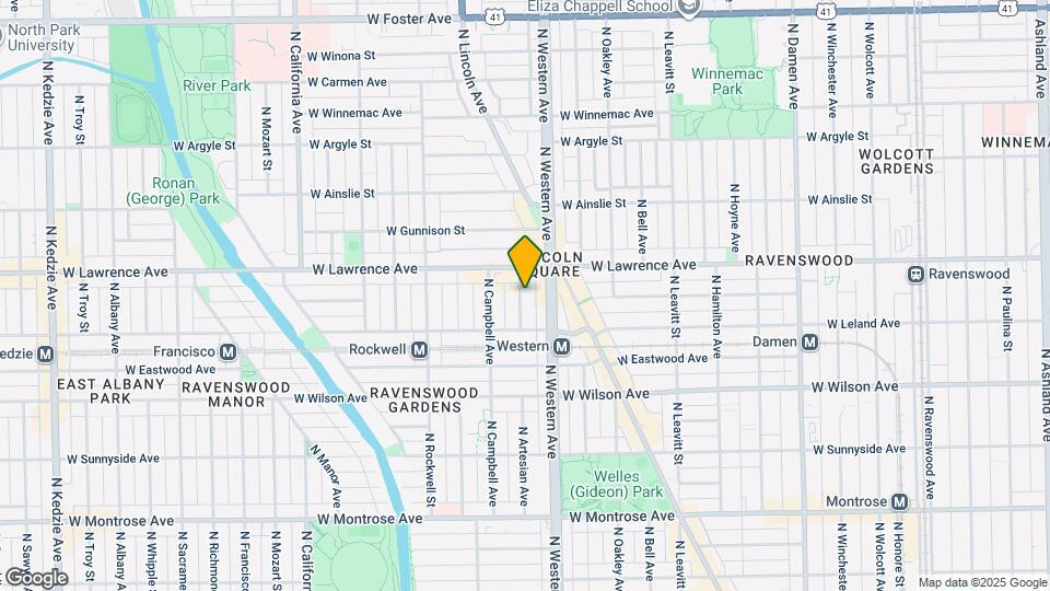 4735 N Artesian Ave, Unit 4731 -205 Map and Location Details