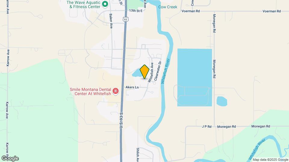 317 Akers Ln Map and Location Details