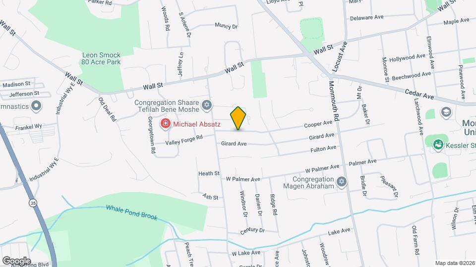 80 Cooper Ave Map and Location Details