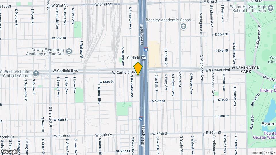 5518 S Wells St Map and Location Details