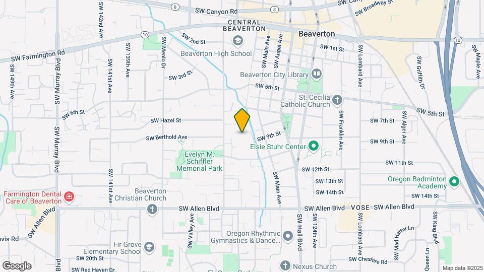 Creekside Village Retirement Residence Map and Location Details
