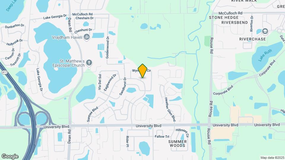 10600 Sandridge Ct Map and Location Details