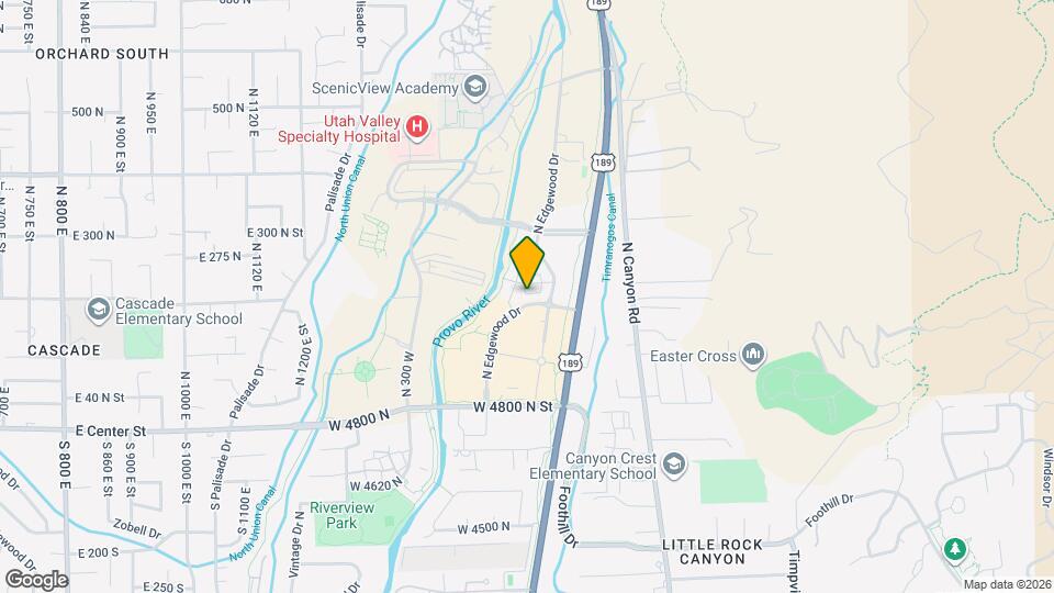 5005 N Edgewood Dr Map and Location Details