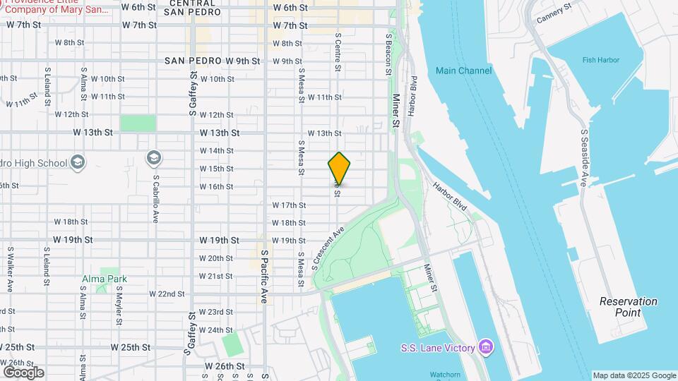 1602 S Centre St-Unit -1620 Map and Location Details