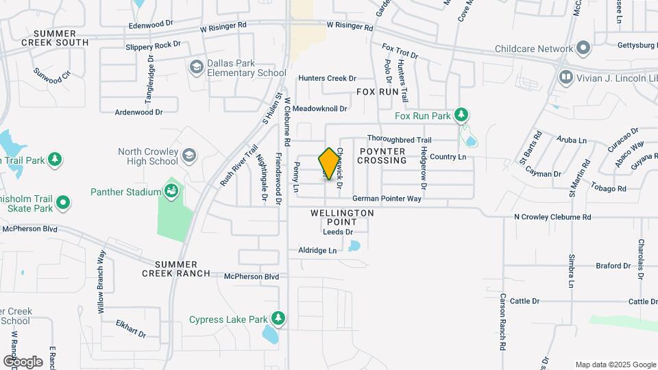 9201 Troy Dr Map and Location Details