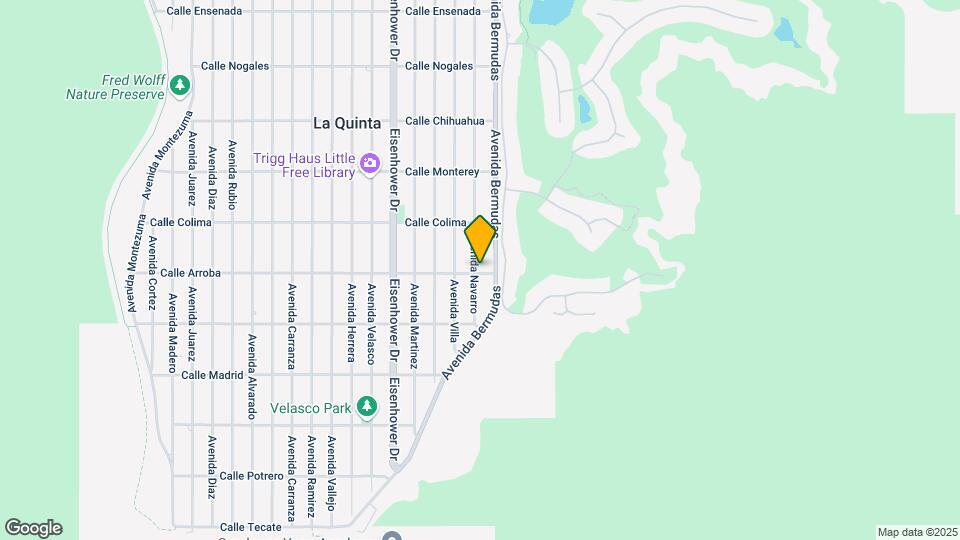 53740 Avenida Navarro Map and Location Details