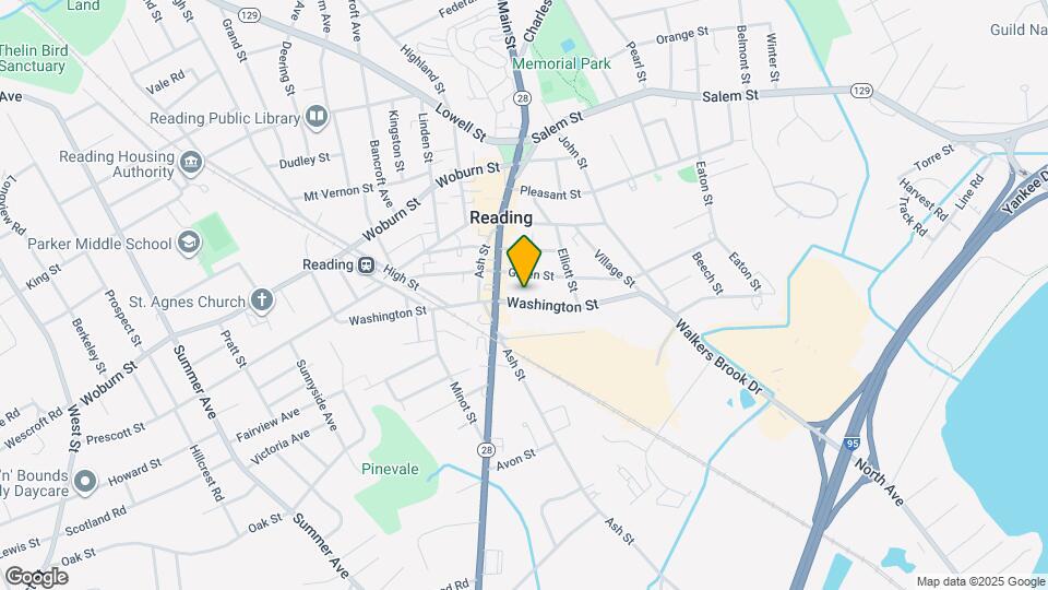 176 Washington St Map and Location Details