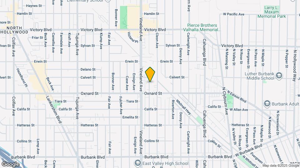 6034 Craner Ave Map and Location Details