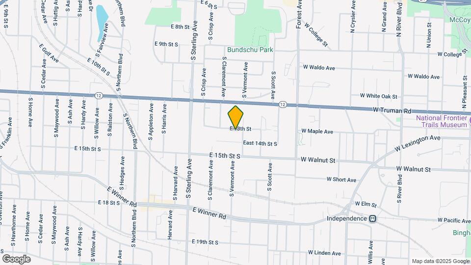 11329 E 13th St S Map and Location Details