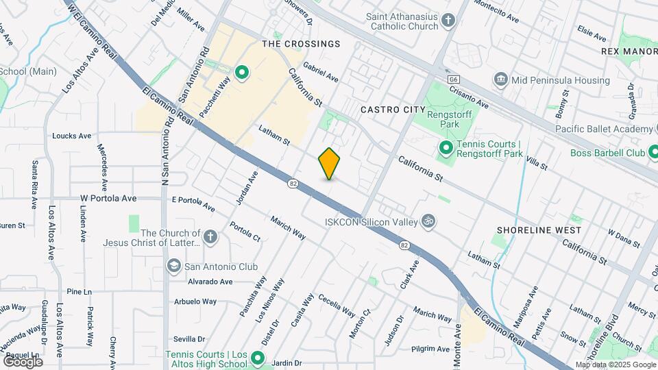 2241 Latham St Map and Location Details