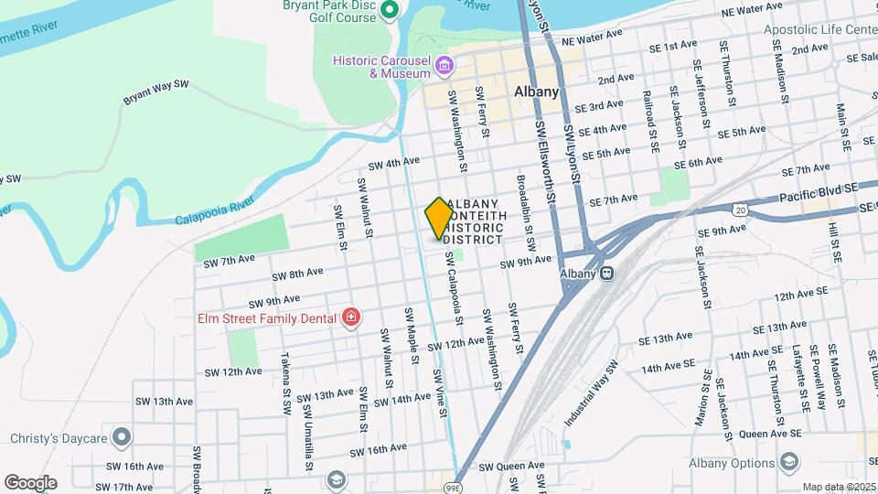 730 SW Calapooia St Map and Location Details