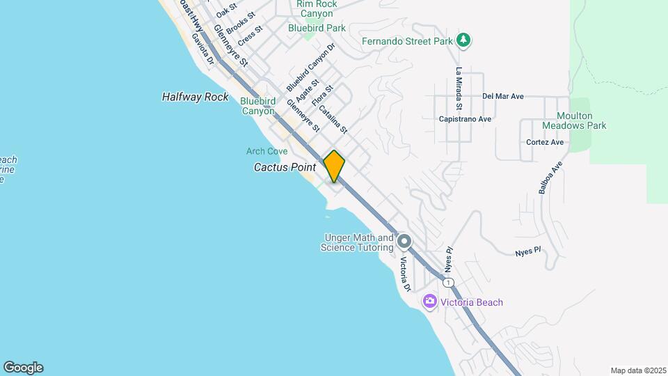 2172 Ocean Way Map and Location Details