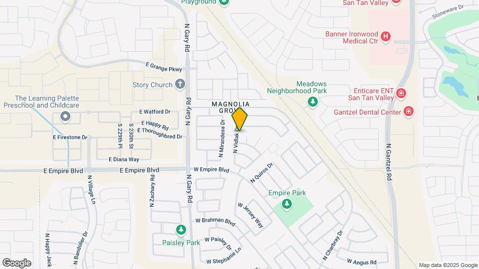 36197 N Vidlak Dr Map and Location Details