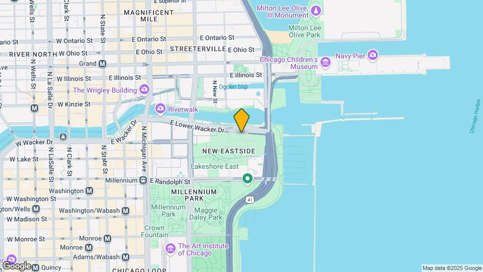 420 E Waterside Dr, Unit 3909 Map and Location Details